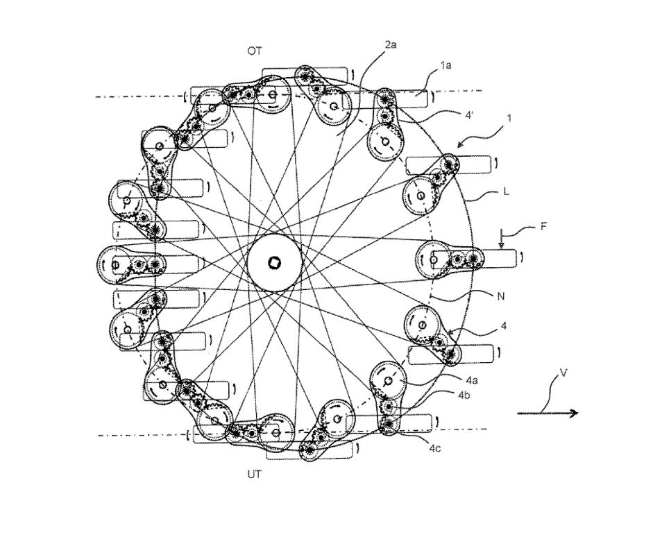Crank Drive with Periodic Change of Effective Level Length by Schmidt